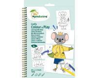 Graffy Colour & Play, Animaux habillés - Bleu