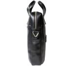 Maletín para portátil 15,6"  Exactive® piel Negra