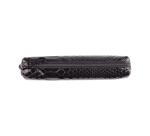 REPTILE DESIGN Trousse slim 4x2,5x19,5 cm, Python noir - Python noir