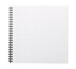 Reversebook Rhodiactive 90g reliure intégrale 21x21 cm 160 pages petits carreaux 5x5 microperforé non perforé - Noir