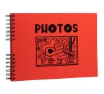 Album à spirales 50 pages noires Musicart