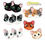 Mémory, Chats et expressions - Multicolore