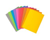 Confezione da 10 cartelle semplici ROCK''S 210 - Colori assortiti