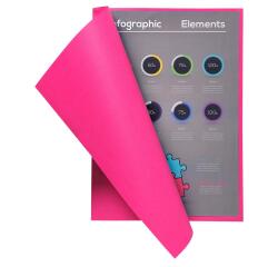 Paquete de 30 Subcarpetas de papel Flash 80 g/m2 - Colores surtidos