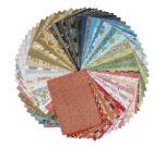 PAPIERS DU MONDE, Maxi bloc de 80 feuilles au format 21x29,7cm - Multicolore