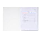 Kreacover® Personaliseerbare showalbums harde PP met vaste rug - 10 tassen - 20 zichten - A4 - Wit