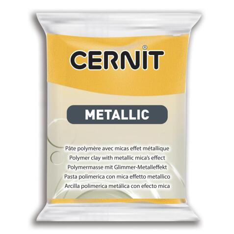 Cernit METALLIC 56 g Jaune - Jaune