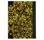 Carnet Marbre 220x170, 192 pages lignées - Kaki