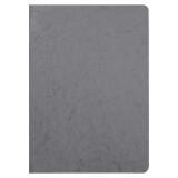 Cahier piqué Age Bag A4 96 pages ligné + marge - Gris