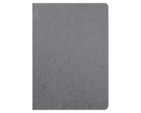 Cahier piqué Age Bag A4 96 pages ligné + marge - Gris