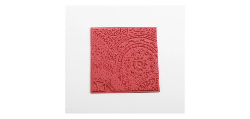 Cernit plaque de texture Stars - Gris