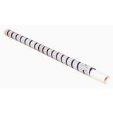 Simili Japon rouleau en tube 1,96x5m 250g - Blanc