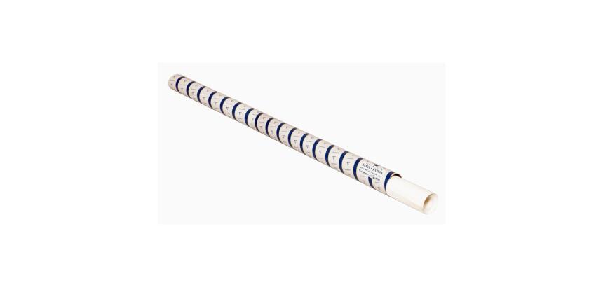 Simili Japon rouleau en tube 1,96x5m 250g - Blanc