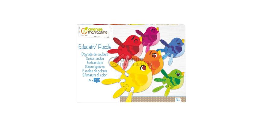 Educativ' Puzzle, Dégradés de couleurs - Multicolore
