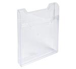 Distributeur de prospectus vertical A4 - Cristal