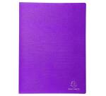 Protege documents exacompta teksto a4 40 vues couverture  carte 5/10e pochette lisse    coloris assortis