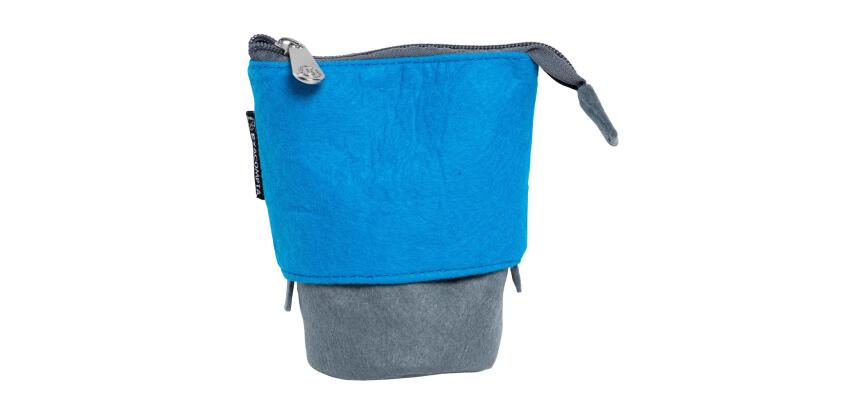 Trousse pot à crayons Teksto - Couleurs assorties