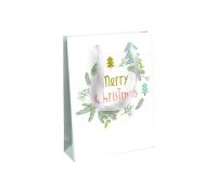 Neige, sac moyen 21,5x10,2x25,3 cm - Blanc