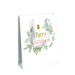 Neige, sac moyen 21,5x10,2x25,3 cm - Blanc