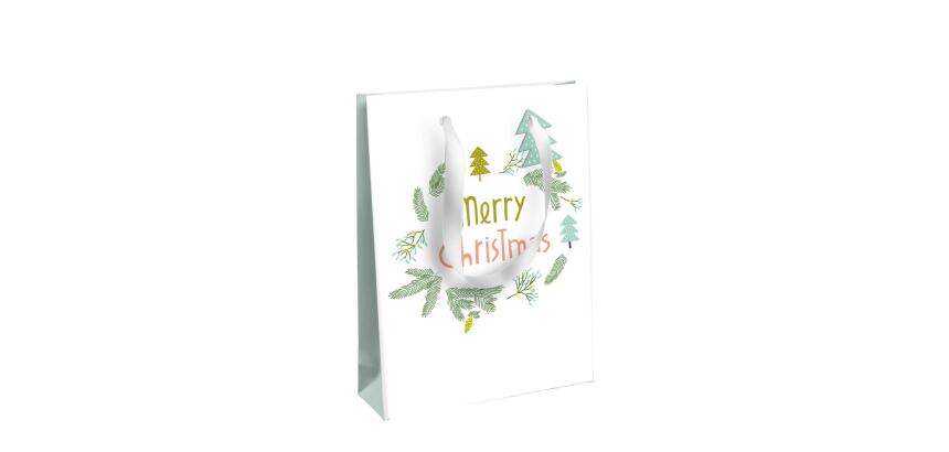 Neige, sac moyen 21,5x10,2x25,3 cm - Blanc