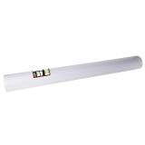 Nappe en rouleau papier gaufré Toile de lin - 18x50m - Blanc