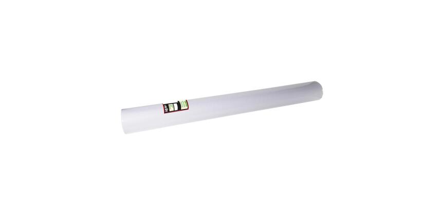 Nappe en rouleau papier gaufré Toile de lin - 18x50m - Blanc