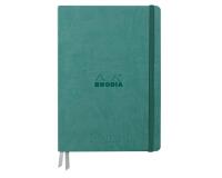 Rhodiarama Goalbook Creation rembordé rigide A5 100p papier lavis technique blanc uni 200g avec élastique - Eau