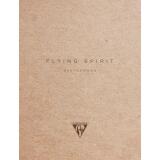 Flying Spirit carnet cousu 50F A6 90g - Kraft brun