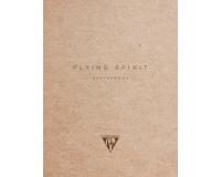 Flying Spirit carnet cousu 50F A6 90g - Kraft brun