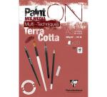 Bloc PaintON TERRACOTTA collé A3 20F