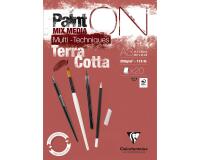 Bloc PaintON TERRACOTTA collé A3 20F