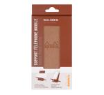 Rhodiarama support pour téléphone mobile simili cuir italien 13x8x8,5 cm - Cuivre