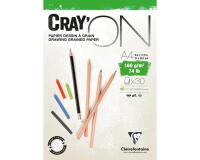 Cray'ON bloc collé 30F A4 160g