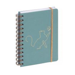 Agenda Forum Elise 12 x 17 cm Journalier Août 2025 à Juillet 2026 - Couleurs assorties