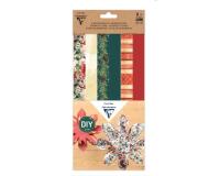 ÉTOILES DÉCORATIVES, Set de 6 - Souvenirs de Noël - Multicolore