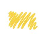 DARWI Marqueur Peinture sur Cuir Pointe Conique Fine 2mm - jaune soleil