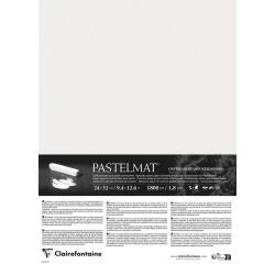 Clairefontaine Pastelmat Mounted Board - 24 x 32 cm - Pack of 5 - White