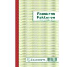 Manifold Factures 21x13,5cm 50 feuillets triple autocopiant Billingue