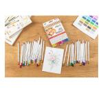 Darwi For You boite de 36 crayons de couleur standards - Assortiment