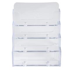 Porta biglietti da tavolo 1 scomparto - Cristallo