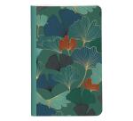 Gaïa bleu, Carnet cousu fil 7,5 x 12 cm, 48 pages, ligné