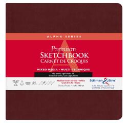 Alpha Series carnet souple 46F 19x19cm 150g - Blanc