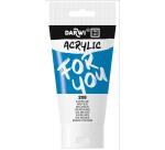 Darwi For You tube de peinture acrylique 75 ml - Bleu brillant