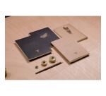 Flying Spirit carnet dos carré 50F 10,5x10,5cm 90g - Noir