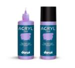 Darwi Flacon de 80 ml de Peinture Acrylique Universelle Opaque - Lilas
