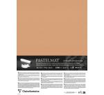 Pastelmat contrecollé 5 feuilles 24x32cm - Sienne