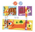Puzzles Sticks, Animaux de la forêt - Multicolore