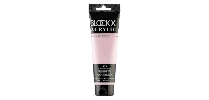 Peinture acrylique fine tube 120ml - Quinacridone rose