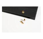 Sachet de 10 Recharges pour album à vis pages noires - 29x37 cm - Noir