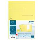 Paquet de 25 chemises 2 rabats SUPER 210 Contact - 24x32cm